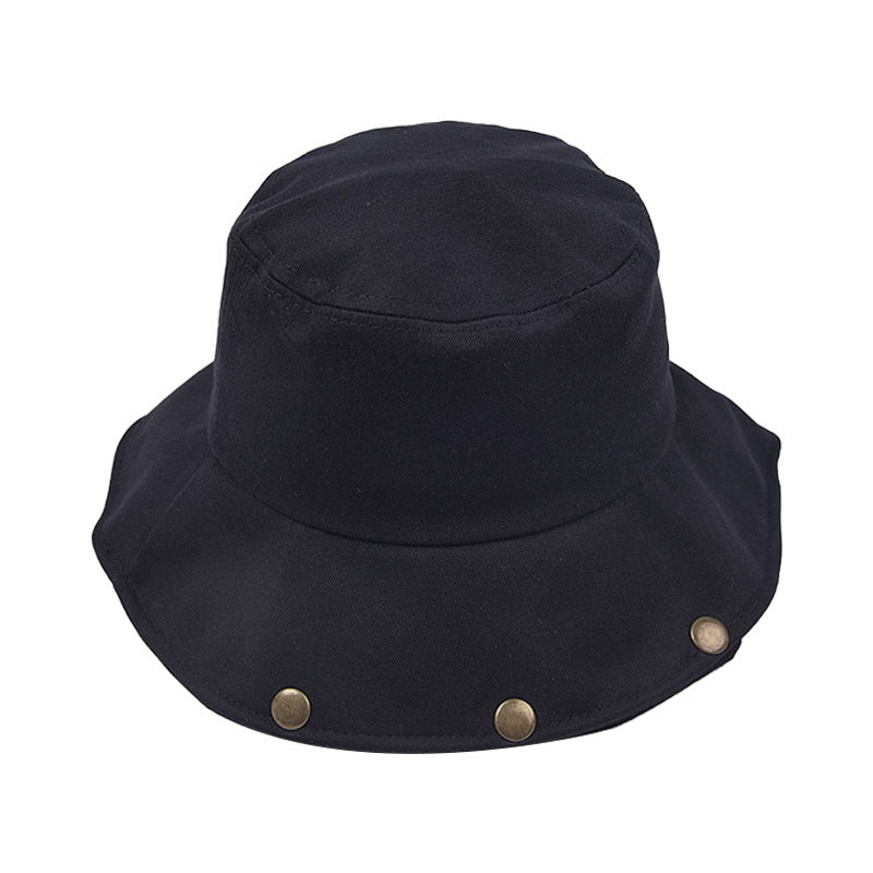 Funny Hip Hop Sunshade Sunglasses Bucket Hat