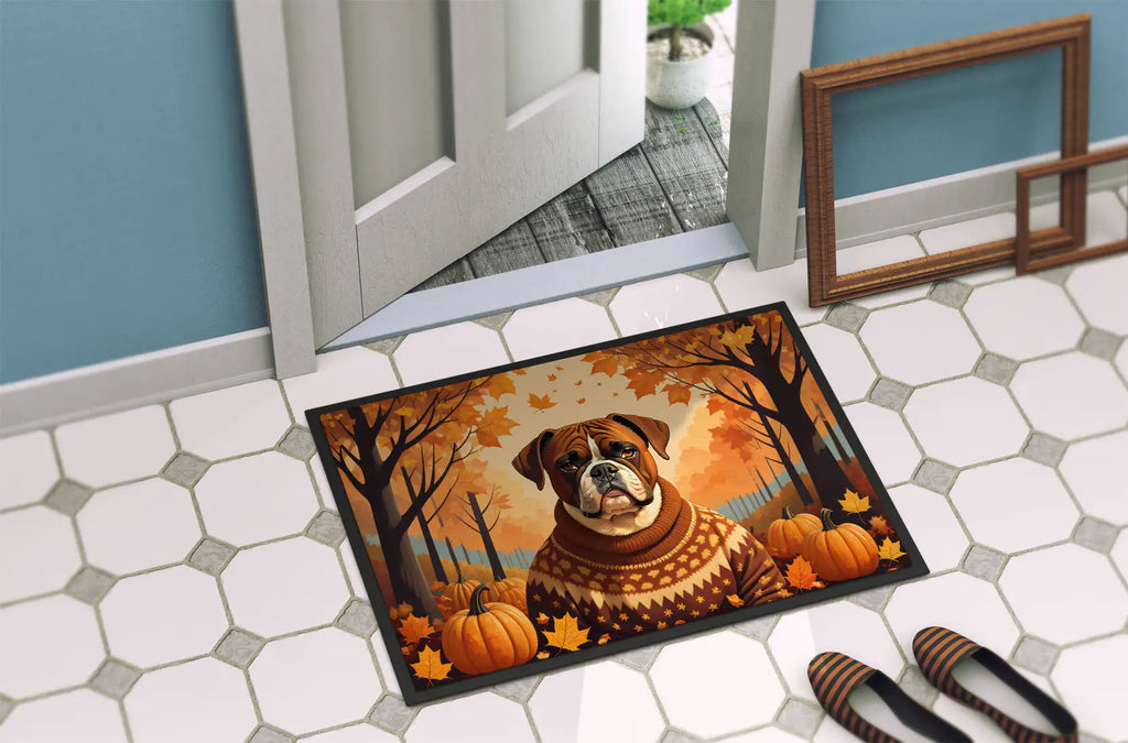 My Boxer Fall Doormat