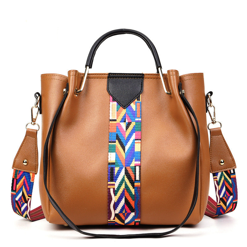 Women's Fashionable And Versatile Single Shoulder Crossbody Handbag Set