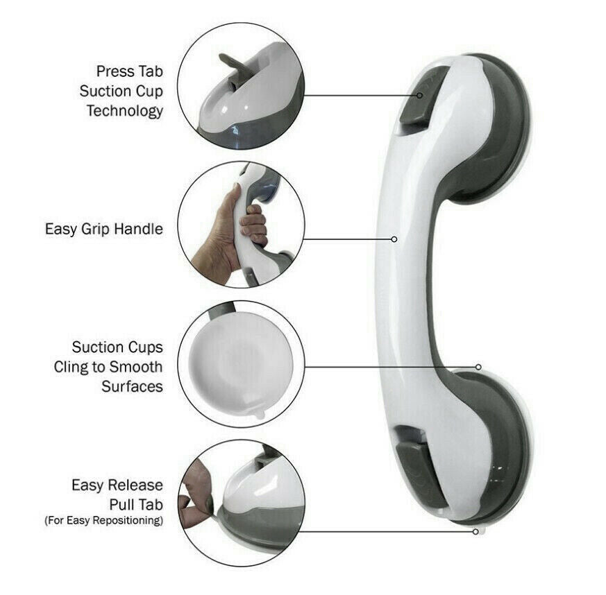 Suction Grab Bar Safety