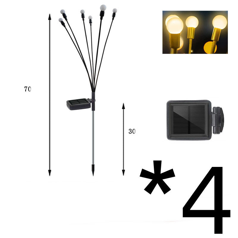 Festive Outdoor Garden Lawn LED Lights - Fairy Lights/ Warm Lights