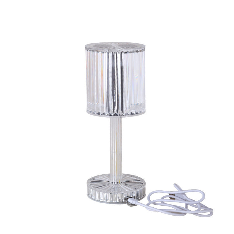 New Crystal Table Lamp Decoration Diamond Romantic Warm Led For Home Decor Romantic  Night Light