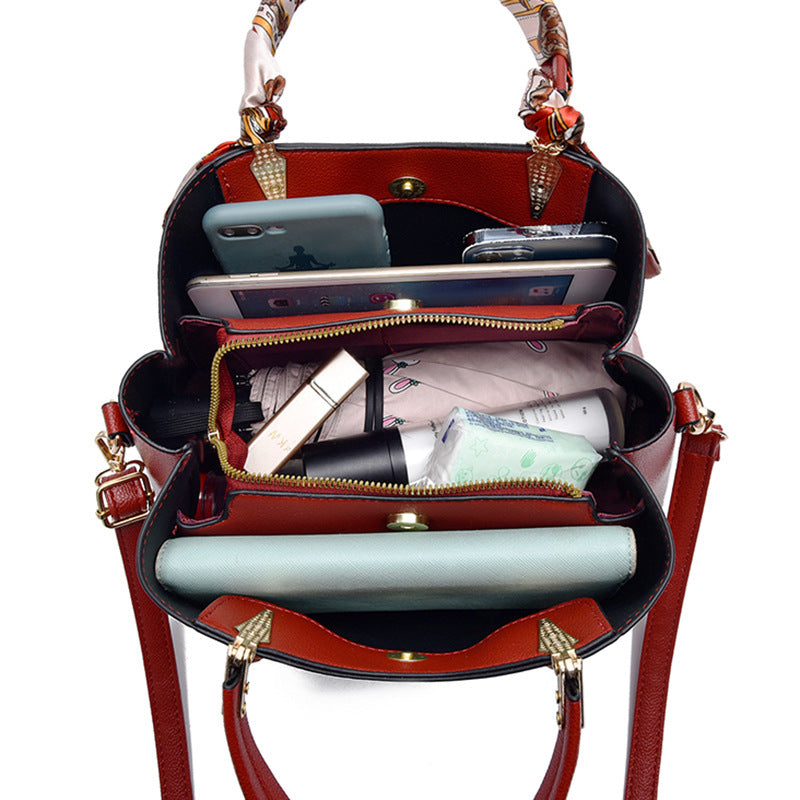 Women's Spring Fashion Simple Handbag Single Shoulder Crossbody Bag