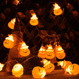 Halloween String Lights Jack O' Lanterns 10 feet
