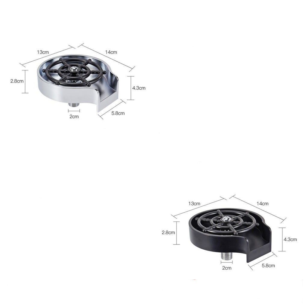 Automatic High-pressure Water Glass Rinse