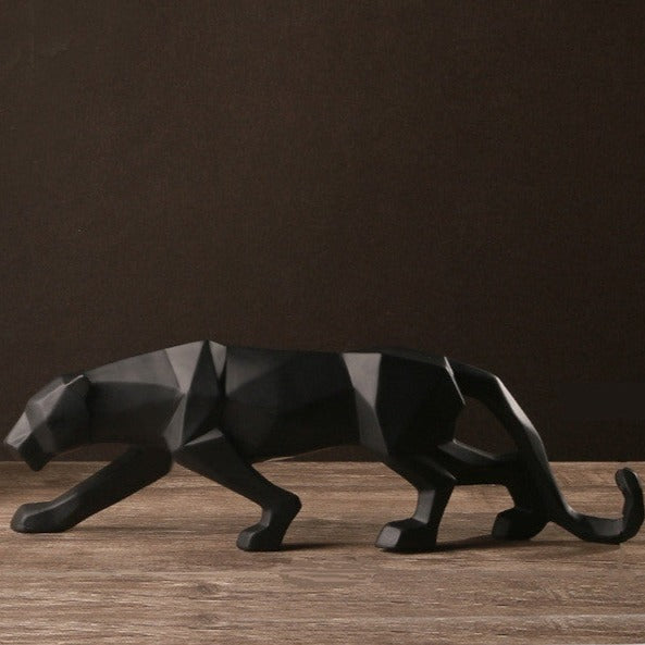 Modern Abstract Black Panther