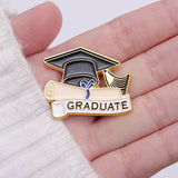 Golden "Graduate" Decorative Bag and Clothing Accessories