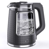Electric Kettle, Food Grade Stainless Steel Base, 2.0L 1000W, Auto Shut-Off