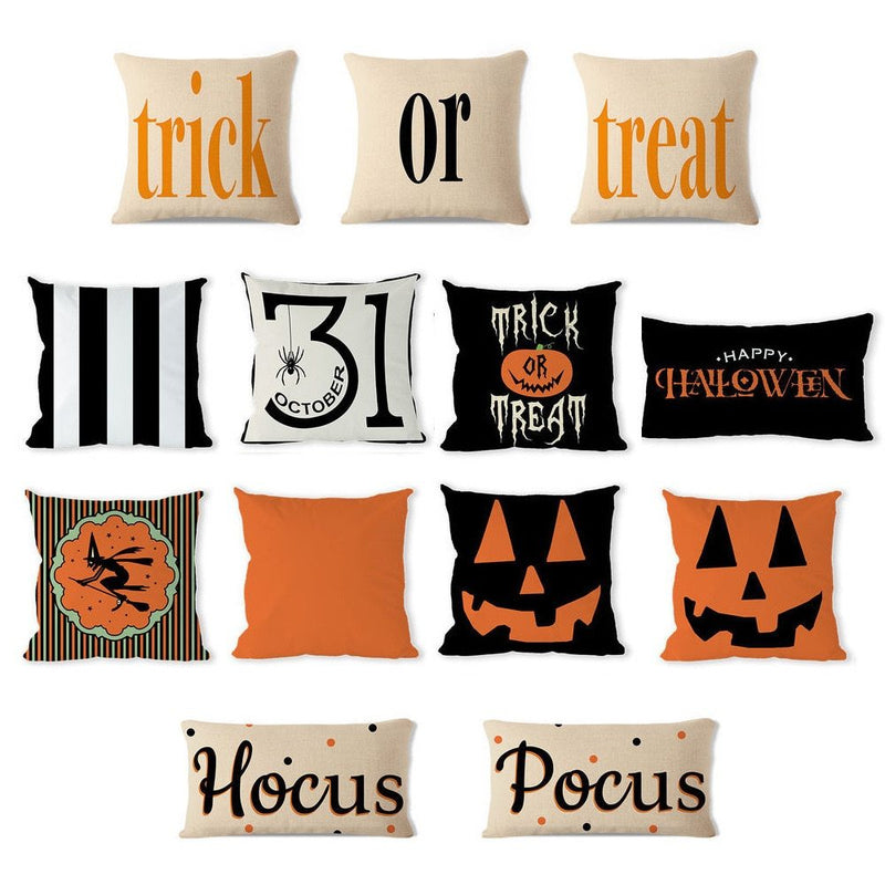 Halloween Pillowcases Hocus Pocus Jack O Lantern Trick Or Treat