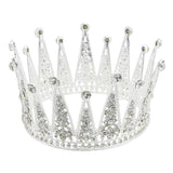 Fashion Hair Accessories Alloy Hollow Diamond Crown For Birthday, Sweet 16, Prom