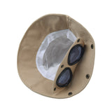 Funny Hip Hop Sunshade Sunglasses Bucket Hat