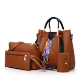 Women's Fashionable And Versatile Single Shoulder Crossbody Handbag Set