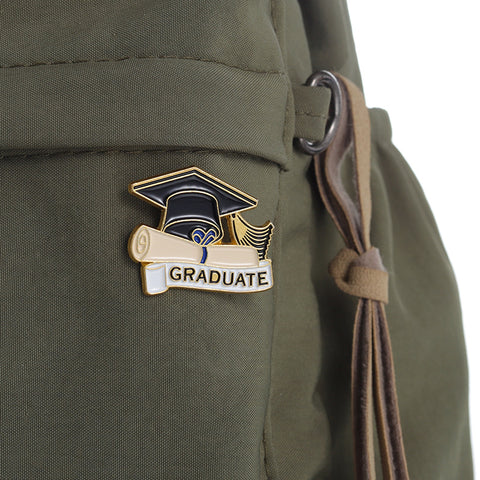 Golden "Graduate" Decorative Bag and Clothing Accessories
