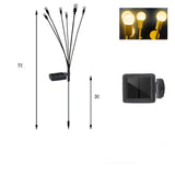 Festive Outdoor Garden Lawn LED Lights - Fairy Lights/ Warm Lights