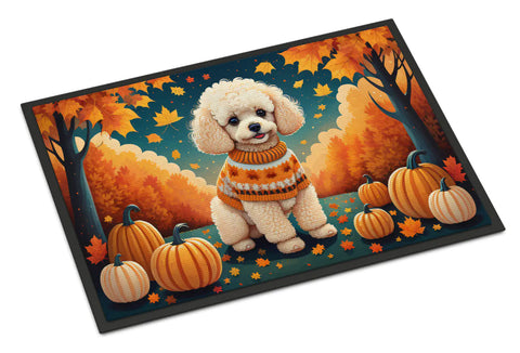 My Poodle Fall Doormat