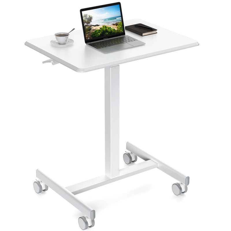 Adjustable Rolling Desk For Home, Office,Overbed
