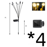 Festive Outdoor Garden Lawn LED Lights - Fairy Lights/ Warm Lights