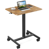Adjustable Rolling Desk For Home, Office,Overbed
