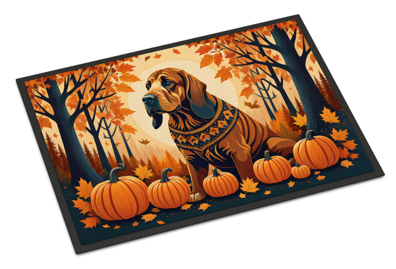 My Bloodhound Fall Doormat