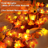 Family Autumn Decoration Thanksgiving Lights