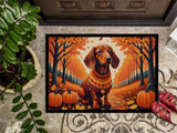 My Dachshund Fall Doormat