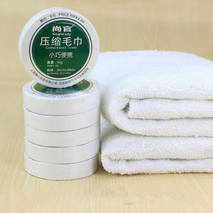 Outdoor Travel Portable Compression Square Towel