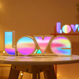 Valentines Day Decor LED LOVE Light Valentines Day Gift For Girlfriend, Wedding, Party Decor