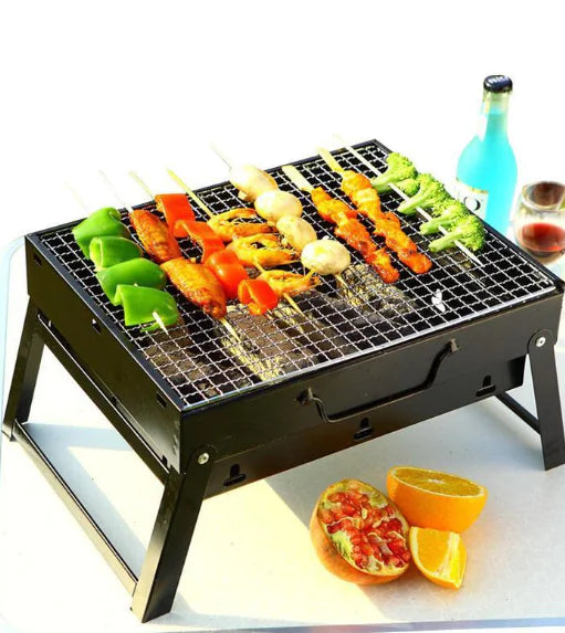 Portable Folding BBQ Grill for Home Use