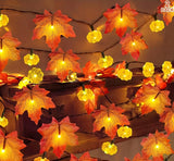 Family Autumn Decoration Thanksgiving Lights