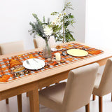 Fall Kitchen Mat Set Of 2, Autumn Kitchen Rugs Maple Leaves Thanksgiving Decor