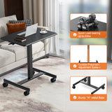Adjustable Rolling Desk For Home, Office,Overbed