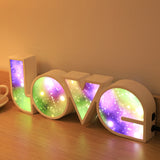 Valentines Day Decor LED LOVE Light Valentines Day Gift For Girlfriend, Wedding, Party Decor