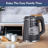 Electric Kettle, Food Grade Stainless Steel Base, 2.0L 1000W, Auto Shut-Off