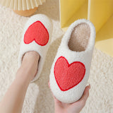 Valentine's Day Themed Women's Plush Slippers Fashion