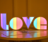 Valentines Day Decor LED LOVE Light Valentines Day Gift For Girlfriend, Wedding, Party Decor