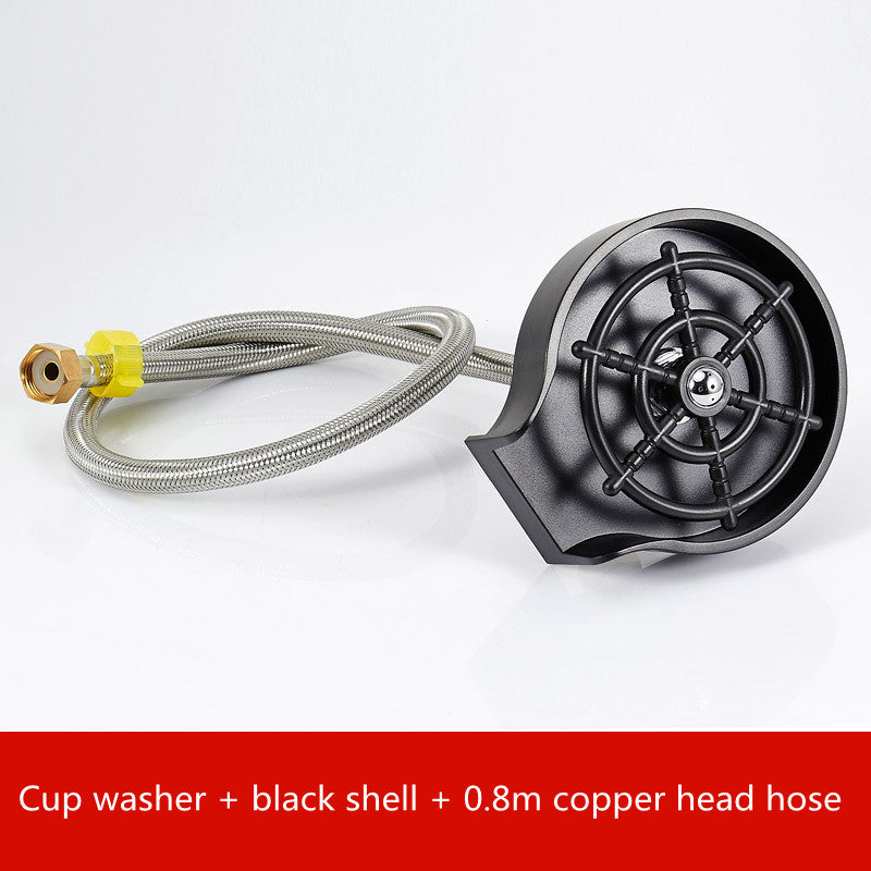 Automatic High-pressure Water Glass Rinse